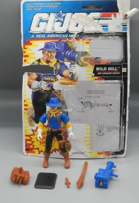 Figura de acción Hasbro GI JOE Battle Corps Wild Bill 1992 de colección ¡juguete completo!!! Foto 1 de 4
