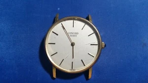 Vintage Concord Quartz Men's Watch for parts - Picture 1 of 10