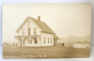 RPPC Blaine Maine House vista casa 93 primi '900 antico - Foto 1 di 9
