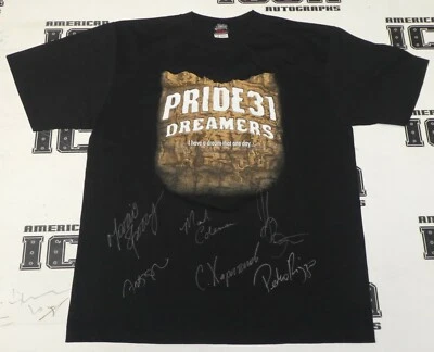 Antonio Rodrigo Nogueira Sergei Kharitonov Josh Barnett +3 Signed Pride 31 Shirt - Image 1 of 4