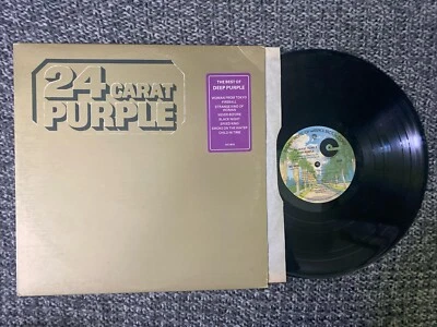 Deep Purple Lp 24 Carat Purple 1975 V. G+ Original Press - Image 1 of 4