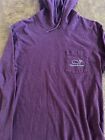 Vineyard Vines Long Sleeve Hood Men?S T Shirt Whale Graphic S Small