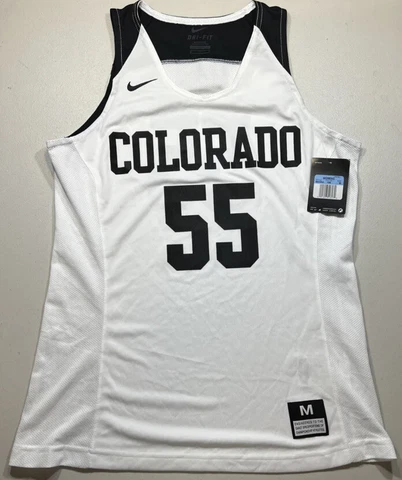 Nike Women’s DRI-FIT Colorado Buffaloes Basketball Jersey Sz.Med. NEW 802354-106 Cover