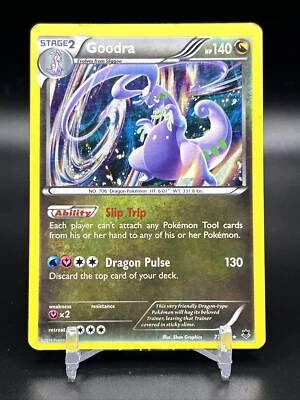 Goodra XY Phantom Forces 77/119 Cosmos Holo Rare Card - Image 1 of 2