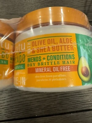 Crema acondicionadora reparadora de manteca de karité Cantu 12 oz - paquete de 3 tarros Foto 1 de 3