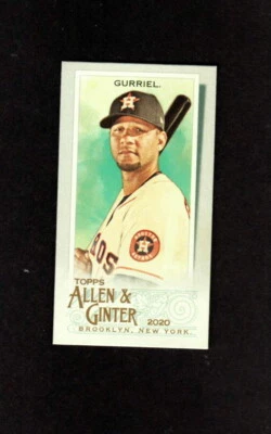 YULI GURRIEL 2020 ALLEN & GINTER MINI A&G BACK HOUSTON ASTROS - Image 1 of 2