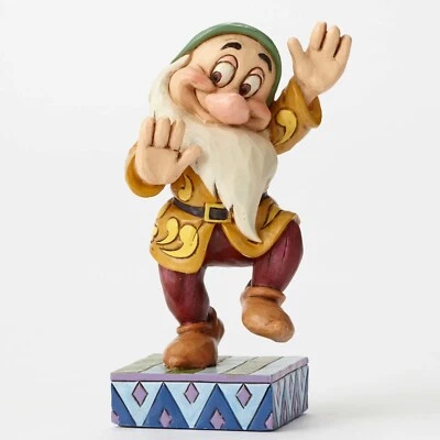 Snow White "Bashful Boogie" Jim Shore - Disney Traditions Enesco 4049626 - Immagine 1 di 2