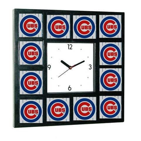 promo Chicago Cubs around the Clock with 12 surrounding images Cover