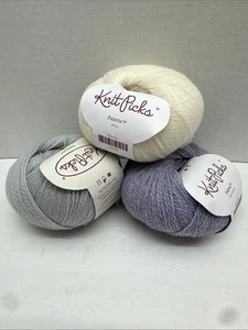 3 Knäuel Strick Picks Palette Peruanisches Hochland Wolle Garn - Bild 1 von 12