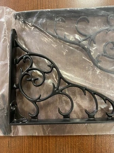 Eisenkränze X2 7”x5” schwarz neu mit Beschlägen - Bild 1 von 6