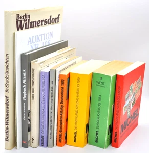 Briefmarkenkataloge Convoluté 11 Catalogues / Briefmarkenliteratur,Michel & Plus - Bild 1 von 9