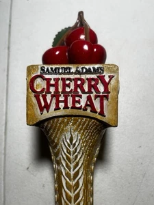 Vintage Samuel Adams Cherry Wheat Beer Draft Beer Pull Heavy HTF - Picture 1 of 15