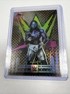 Booker T Gold Refractor Topps Finest WWE Wrestling 2025/75 #24 común - Imagen 1 de 3