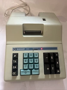 Vintage Marchant 262 Calculator Adding Machine Might Need New Ribbon & Paper - Picture 1 of 7