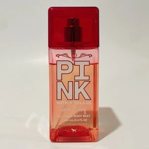 Victorias Secret PINK With a Splash Warm & Cozy Body Mist Spray 8.4 oz, 85% Full - Picture 1 of 3