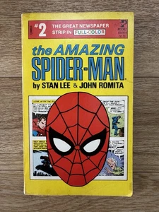 AMAZING SPIDER-MAN Pocket Books Comics #2 Stan Lee & John Romita 1980 Paperback - Picture 1 of 3