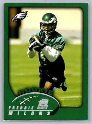 Freddie Milons 2002 Topps Philadelphia Eagles #347 RC - Image 1 of 2
