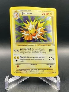 Jolteon 4/64 Jungle Unlimited (1999) Holo Rare Vintage WOTC Pokemon HP/DMG - Bild 1 von 6