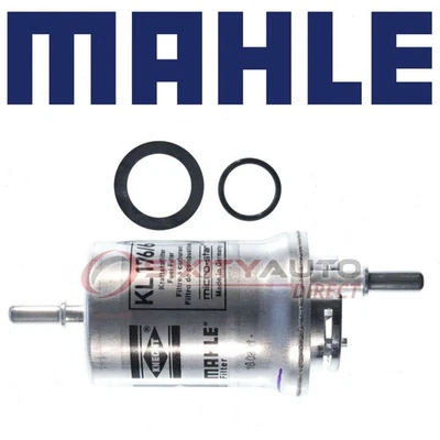 MAHLE In-Line Fuel Filter for 2007-2009 Volkswagen Jetta City - Gas Pump ik Foto 1 de 4
