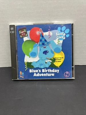 Vintage Blue's Clues: Blue's Birthday - A Learning Adventure (Windows/Mac, 1998) - Image 1 of 4