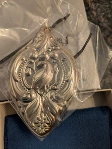 WALLACE 1998 Sterling Grande Baroque  Ornament 1st in Series ORIGINAL BOX - Picture 1 of 3