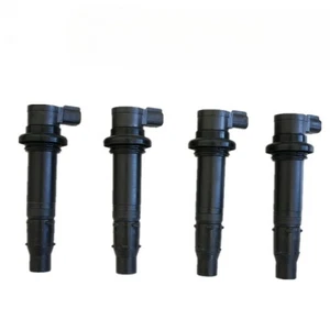 4pcs New For Motorcycle Ignition Coil For Yamaha R6 RJ15 Bj 2009 Engine F6T568 - Picture 1 of 4