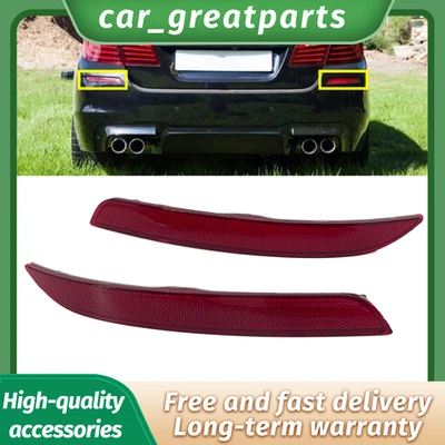 For BMW 528i xDrive 550i M5 2010-2016 Rear Bumper Reflector Left & Right Foto 1 de 4