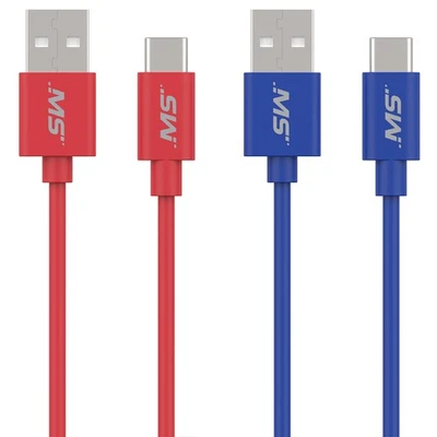 Mobilespec Bulk MB06337 Ms Usb-c To Usb Cable 4ft Cl - Image 1 of 2