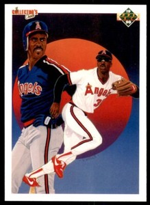 1990 Upper Deck Devon White . California Angels #5