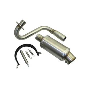 Stainless Steel Exhaust Muffler For Honda Z50 Monkey Bike Mini Trail - Picture 1 of 8
