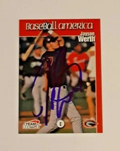 Jayson Werth Demarva Orioles FIRMADA 1999 Equipo de Béisbol América Mejor Tarjeta #94 - Imagen 1 de 2