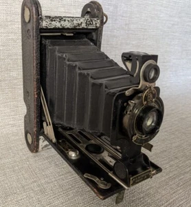 Antique Kodak Jr No 1A Camera Autographic untested parts/restore, movie prop - Picture 1 of 24