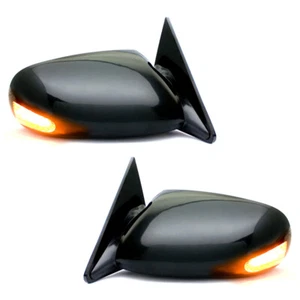 New LED Euro Mirror Set For 82-93 S10 S15 Truck Blazer Jimmy GM1320128 GM1321128 - Picture 1 of 2
