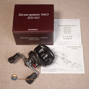 Carrete de pesca Shimano 24 Scorpion MD 201XG baitcast izquierdo - Mira nuestro video del producto - Imagen 1 de 6