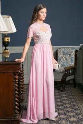 VIRGOS LOUNGE Laima Vestido Largo Boda Dama de Honor GB 4 6 8 10 12 - Imagen 1 de 4