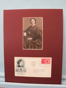 Clara Barton - Founder of Red Cross & First Day Cover of her own stamp - Picture 1 of 2