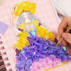 Puzzle Education Poke Painting Paper Princess Dress up Toy  Children's