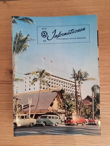 VW Informationen - Mitteilungsblatt der Volkswagen Organisation Nr. 39 Jahr 1958 - Bild 1 von 11