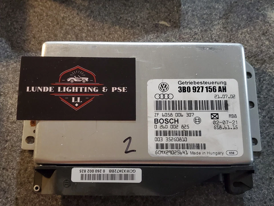 PLUG & PLAY 03 AUDI A4 PASSAT TRANSMISSION CONTROL AT AUTO 3B0927156AH TCM TCU Foto 1 de 1