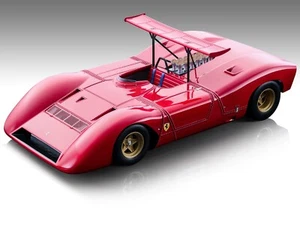 FERRARI 612 CAN-AM RED PRESS VERSION (1968) 1/18 MODEL BY TECNOMODEL TM18-250 A - Bild 1 von 3