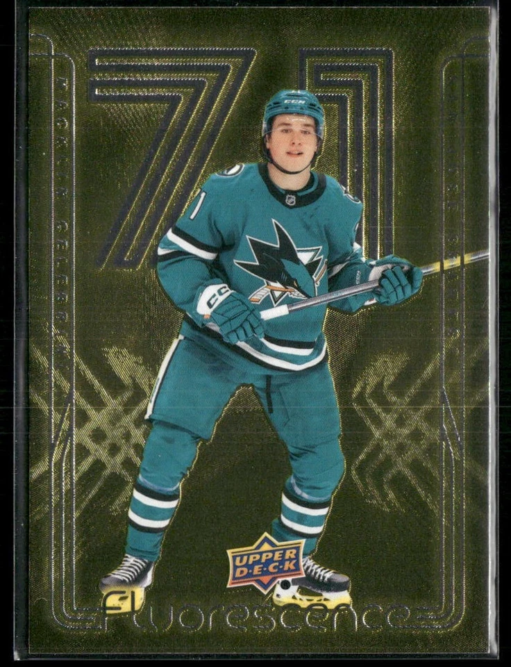 24/25 2024-25 Upper Deck Series 2 Hockey FLUORESCENCE RED/GOLD *U PICK FROM LIST - Image 1 of 1