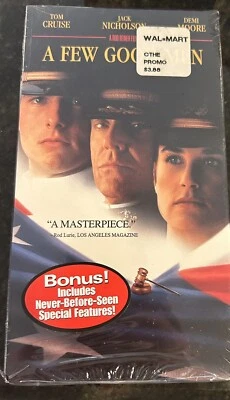 A Few Good Men VHS Factory Sealed Watermark Tape Demi Moore Tom Cruise Foto 1 de 3