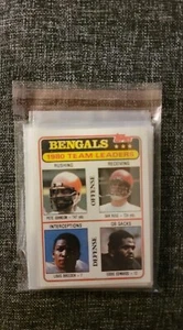 1981 Topps Cincinnati Bengals Team Set (13 Karten) Ken Anderson - NM-M - Bild 1 von 1