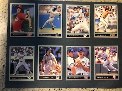 1992 LEAF BASEBALL CARDS YOU CHOOSE MLB CARD FREE SHIPPING - Image 1 of 2
