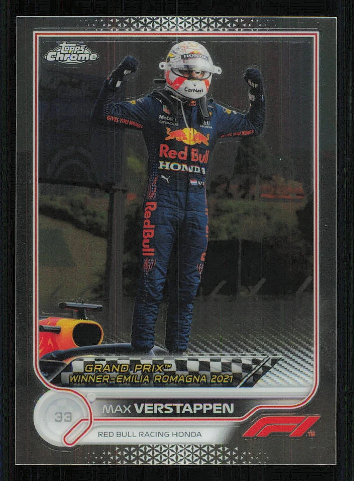 2022 Topps Chrome Formula 1 #152 Max Verstappen GPW - Image 1 of 2