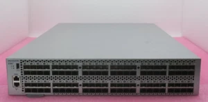 Brocade EMC DS-6520B 96x 16Gb FC SFP+ Active Ports Switch EM-6520-96-16G-R + Lic - Picture 1 of 5
