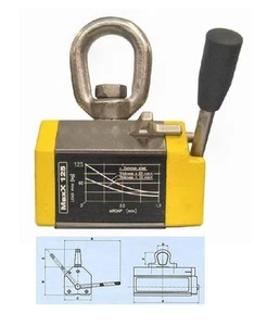 Imán Elevador MaxX Imán De Elevación Capacidad Hasta 125 Kg - Imagen 1 de 1