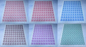 GERMANY DDR SC# 333 335 336 337 338 O23 Full Sheets Postage Collection MNH OG - Picture 1 of 7