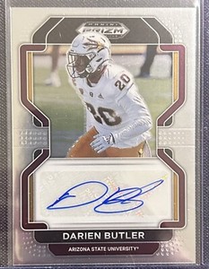 2022 Prizm Draft Picks Darien Butler Rookie Autograph Card