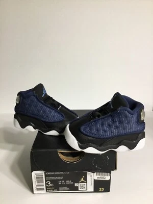 Nike Air Jordan XIII 2021' Retro "Brave Blue 2022" Edición Infantil 3C Caja Original  Foto 1 de 4